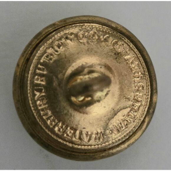 Vintage Military Buttons Lot of 6 by Waterbury Button Co - Picture 5 of 8